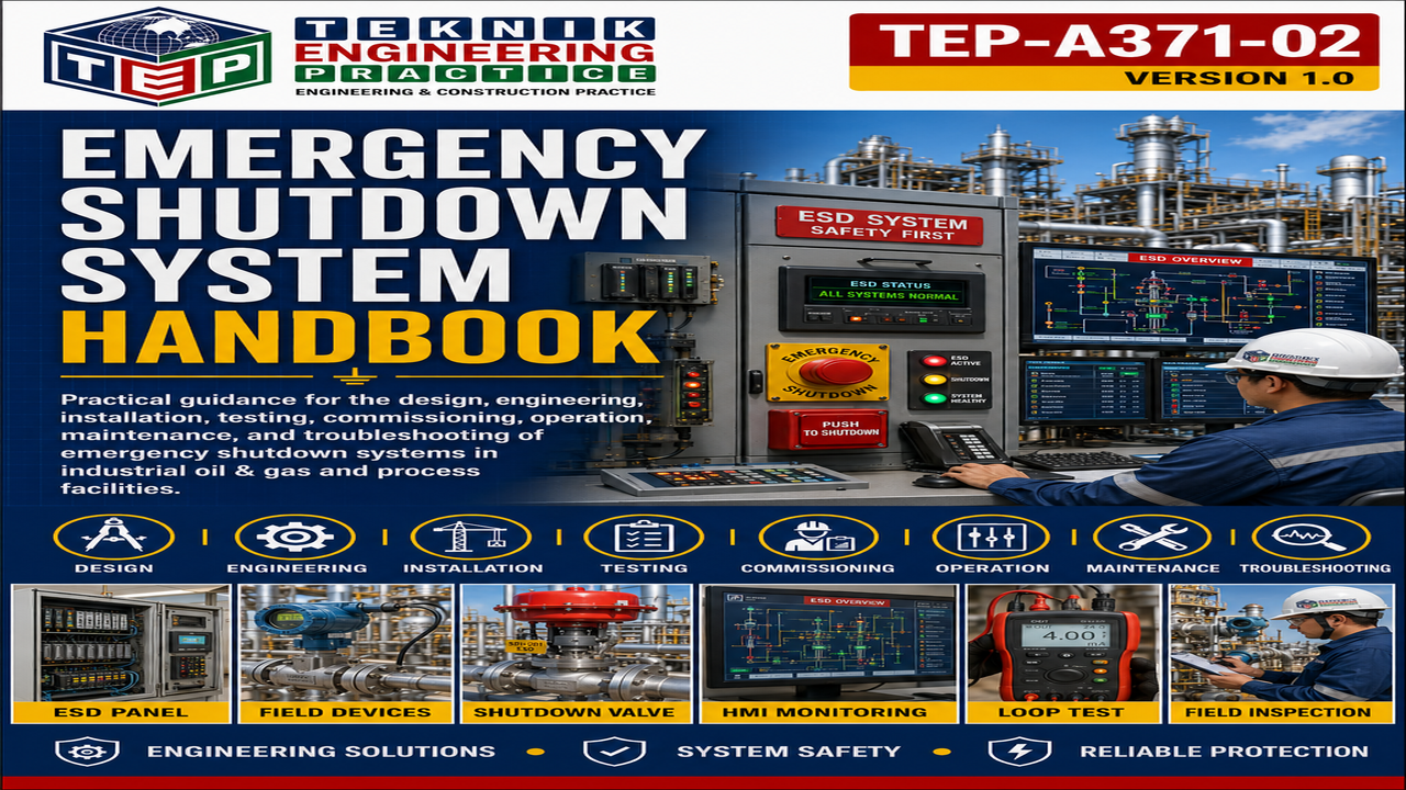Thumbnail for TEP-A371-02 Emergency Shut Down System Handbook Version 1.0